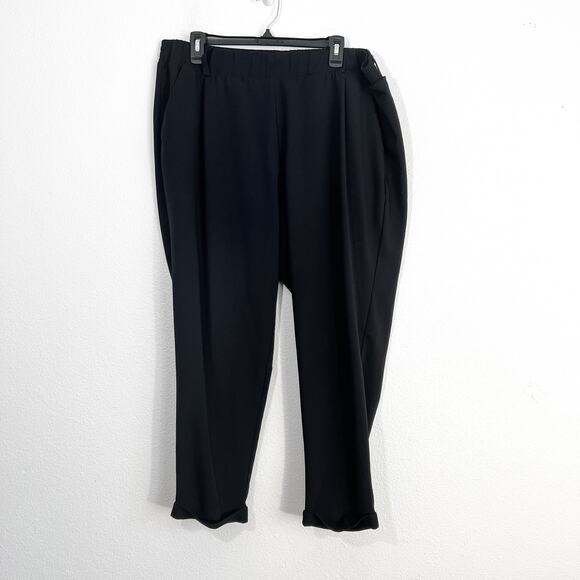 Torrid Plus Size Pants Womens 2X Pull-On Stretch Crepe Work Office Casual Ankle - Picture 1 of 8